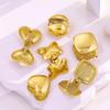 Nuevos Pendientes de Acero de Titanio con Bola Brillante Estilo Ins Europeo y Americano Hebilla de Oreja Pendientes de Moda de Alto Grado Nicho para Mujer Combinan con Todo