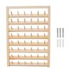 Bobina de costura linha rack rack de armazenamento atacado artesanal DIY casa bobina rack de parede pendurado rack de arame de madeira