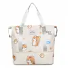 Bolsa organizadora de viaje de gran capacidad, bolsa de almacenamiento de ropa, bolsa de equipaje para viajes cortos, organizador de ropa, bolsa de viaje con compartimentos separados para artículos húmedos y secos
