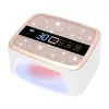 Nueva Lámpara de Fototerapia para Uñas de Almacenamiento de Energía Ss10 168W Alta Potencia Secado Rápido Lámpara de Horno para Uñas Portátil para Salones de Uñas