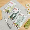 Juego de Cuchillos para el Hogar de Cocina, Tijeras, Pelador, Cuchillo para Frutas, Combinación de Cuchillos Portátil Todo en Uno para Uso Doméstico