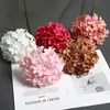 90 Piezas de Paleta Individual Grande de Hortensia Fila de Flores de Boda de Hortensia Decoración del Hogar Bola Redonda Alta Flor Artificial Flor Falsa