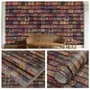 Papel Tapiz de Pared de Fondo para el Hogar Bohemio con Patrón Retro Pegatina de Pared Autoadhesiva Pegatina Impermeable a Prueba de Humedad Papel Tapiz de Decoración para Renovación