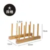 Estante de Madera para Tazones, Escurridor de Platos, Soporte de Cerámica para Pasteles de Té y CD, Portavasos de Hilo de Seda, Micrófono, Soporte de Hebilla de Seguridad para Azulejos de Cerámica, Paleta de Colores
