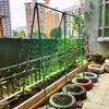 Soportes para Plantas Trepadoras para Lufa, Frijoles, Maracuyá, Melón Amargo, Uvas, Pepinos; Malla para Enrejado con Recubrimiento de Plástico para Uso en Jardín y Hogar