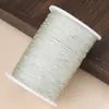 Fio de jade para atacado com 72 unidades, disponível em todas as cores, carretéis grandes, para tecelagem manual, pulseiras DIY e materiais e acessórios para artesanato