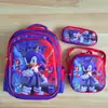Venta al por mayor de fabricante juego de tres piezas de mochila escolar para estudiantes de primaria mochila de gran capacidad de 16 pulgadas, envío directo de una pieza mochila escolar de caparazón duro 3D