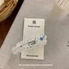 Coreia do Sul novo grampo de cabelo com pérolas de cristal transparente flor de diamante rosa doce moda grampo para franja grampo lateral acessórios de cabelo
