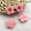 Arcilla arcilla arcilla blanda ins gran caliente pétalos de flor girasol flor accesorios diy mano pendientes venta al por mayor