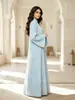 En Stock Estilo Nuevo Transfronterizo Vestido Bordado Pesado 3D Fábrica Mayorista Festival Vacaciones Comercio Exterior Vestido de Noche Bordado