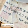 Nuevo collar de cuerda de Buda Maitreya de loto con hebilla de paz de calcedonia china, estilo antiguo zen, cadena de clavícula que combina con todo, sentido de alta calidad