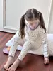 Nuevo conjunto de pijama de otoño e invierno para niñas timo, que consta de una parte superior y una inferior, ropa de otoño e invierno para niños, pijamas casuales con temática de dibujos animados y pantalones para dormir