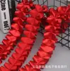 Cinta de Poliéster de 4 cm Línea Media Encaje Fruncido de Descuento Flor de Mano Cinta para Empaquetar Cajas de Regalo Adornos para Ropa Zapatos Sombrero 30 metros