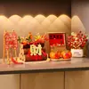 Sala de estar de Año Nuevo caqui caqui Ruyi adornos de caqui regalo de ceremonia de inauguración de casa nueva mudanza inauguración de casa decoraciones felices