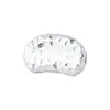 Prata Pura 999 Galvanizada Superfície Martelada Espaçador Grão de Acácia Pingente Grão de Café Pulseira de Cristal DIY Colar Acessórios de Prata Material