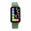 Novo relógio LED de moda para estudantes masculinos e femininos personalidade legal tela quadrada sensível ao toque à prova d'água esportivo casual relógio de casal