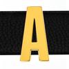 Atacado DIY letras chaveiro roupas letras desgaste com 30mm letras de ouro brilhantes letras jóias acessórios