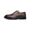 Moda Coreana Tendencia Primavera 2024 Adolescentes Casual al Aire Libre Zapatos de Cuero de Negocios Transfronterizos Talla Grande 46 Zapatos de Cuero para Hombres