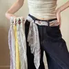 Bufanda de tela de encaje con lunares y perlas estilo coreano para mujer, moda de nicho con un toque de alta gama, accesorio de diseño pastoral