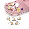 Set de 10 Piezas de Amuletos para Zapatos de Perro con Dibujo de Línea de Dibujos Animados, Estilo Japonés Personalizado DIY Desmontables Accesorios para Zapatos
