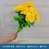 Flores de rosa simuladas, accesorios de baile, ramo para sostener, ramo de lirios para coro, flor estilo entrada deportiva