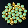 Pedras de Strass de Vidro Cristal para Costura à Mão, Pedras de Strass com Borda Decorativa Anti-Risco, Botões, Abotoaduras, Materiais de Acessórios para DIY de Vestido de Casamento, 36 Peças