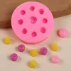 Ferramentas para Assar Bolo Coleção de Frutas Formas de Silicone Moldes para Decoração de Bolo com Chocolate Fondant