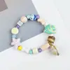 Pulseiras de Cerâmica Jingdezhen para Mulheres, Pulseiras de Design Exclusivo, Pulseiras de Amizade, Joias Vintage no Atacado, Lembranças de Viagem Estilo Chinês