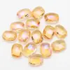 Colgante de Cristal Galvanizado Colorido Fantasía Piedra de Elfo Cuentas Accesorios para Joyería DIY Cuentas de Vidrio de un Solo Agujero Pulsera Pulsera Material