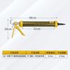 Pistola de pegamento estructural suave, pistola de silicona para vidrio, pegamento manual, presión, sellado doméstico, herramienta universal que ahorra mano de obra.