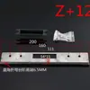 Cerradura de Pestillo Grueso de Acero Inoxidable Hecha a Medida, Accesorios para Cerradura de Puerta, Placa Guía del Cuerpo de la Cerradura, Placa de Pestillo Extendida para Puertas de Madera, Placa Tope