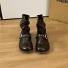 Botines Tachonados Retro Occidentales Dulces y Frescos, Otoño 2026, Suela Suave, Cómodos de Usar, Botines Cortos Versátiles para el Día a Día
