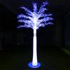 [Quente] Lâmpada de árvore luminosa de Cristal LED de 2 metros de altura, luz de cola, lâmpada de flor de cerejeira, cor da árvore opcional