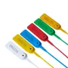 Precinto de plástico desechable para cables sello de camión de logística bloqueo de plomo hebilla antifalsificación sello de contenedor paquete anti-ajuste sello de paquete