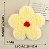 Venta Caliente Transfronteriza Estilo Girasol Tela de Lana Bordado Lindo Parche Listo para Usar Pegatinas Decorativas Bordado DIY Accesorios para Ropa Pegatinas de Tela