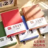 2027 Yangba A5 Planificador Diario de Trabajo, Cuaderno de Negocios de Eficiencia de Tiempo, Calendario y Bloc de Notas