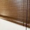 Cortina de Bambu Persianas Rolô Divisória Persianas Blackout Proteção Solar Calor Levantamento Retro Chinês Zen Varanda Quarto Sala de Chá