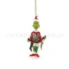 Decoración Navideña Transfronteriza Verde Grinch Árbol de Navidad Extraño Colgante Decoración de Granja para el Hogar Colgante