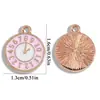 Accesorios de Joyería de Aleación para Bricolaje, Varios Relojes, Despertadores, Colgantes con Goteo de Aceite, Pulseras de Venta Caliente Transfronteriza, Colgantes para Llaves