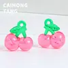 Resina DIY Acrílico Miniatura Artificial con Fruta Colgante Dibujos Animados Accesorios de Joyería Llavero Colgante Material Venta al por Mayor