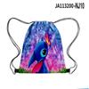 Mochila com Cordão Estampada de Desenho Animado 3D Nova Transfronteiriça com um Design Mais Legal Que o Seu, Apresentando uma Estampa de Desenho Animado e Fechamento por Cordão