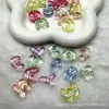 Accesorios de Cuentas con Letras de Agujero Grande Versión Q de Acrílico para Bolsos Hechos a Mano DIY Cadena para Teléfono Llavero Materiales Cuentas Sueltas