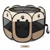 Valla Octagonal para Mascotas, Habitación de Maternidad para Gatos, Jaula de Cría Plegable, Tienda de Mascota Transpirable de Malla, Suministro Transfronterizo al por Mayor