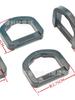 Suprimento Pronto de Fivela Plástica em Forma de D, Pingente Pentagonal Semicircular, Gancho Ajustável, Conexão para Bagagem, Leve e Resistente ao Desgaste para Uso Externo