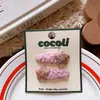 Nuevo Estilo Coreano Niños Otoño e Invierno Tela de Lana de Cordero Pinza para el Cabello Estrella Brillante Niñas Felpa Clip Lateral Básico