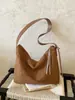 Bolso de hombro de alta calidad, vintage, de gran capacidad, para mujer, nuevo de moda 2026, súper vendido, bandolera tipo cubo para el día a día