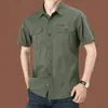 Camisas de Manga Larga Nuevas para Hombre de Primavera y Otoño Talla Grande Camisas Finas de Algodón Camisas de Talla Grande de Color Sólido para Hombres de Mediana Edad Papá