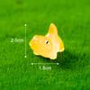 Micro-paisagem ornamentos criativo bonito pequeno lagarto boneca mão jardinagem diy decorações enfeites de carro de mesa