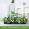 [Serie Hc-Ap7] Planta de Decoración con Flores Artificiales Separación de Plantas Canaleta de Flores Combinación de Paisaje Paisajismo Biónico Decoración de Interiores