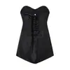 Ropa europea y americana transfronteriza para mujer ZA AliExpress más vendida sexy sin tirantes estilo francés ajustado
